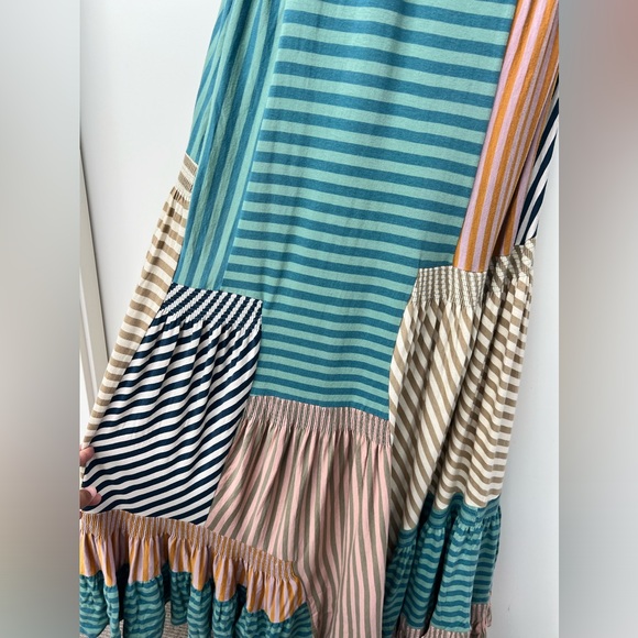 MARC by MARC JACOB | Mixed Striped Colorful Maxi Dress - Picture 10 of 11
